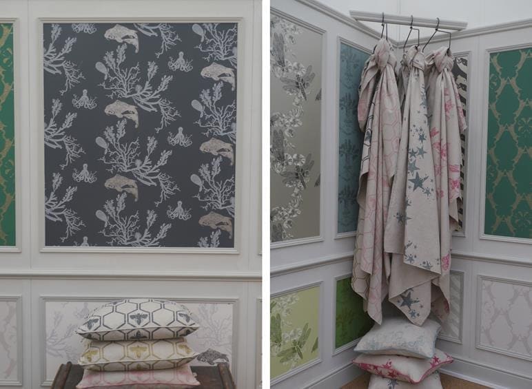 Hello From Barneby Gates Wallpapers & Fabrics