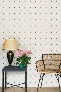 Diamond Trellis - Green