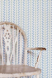 Bluebells Wallpaper in Blue / Green by Barneby Gates