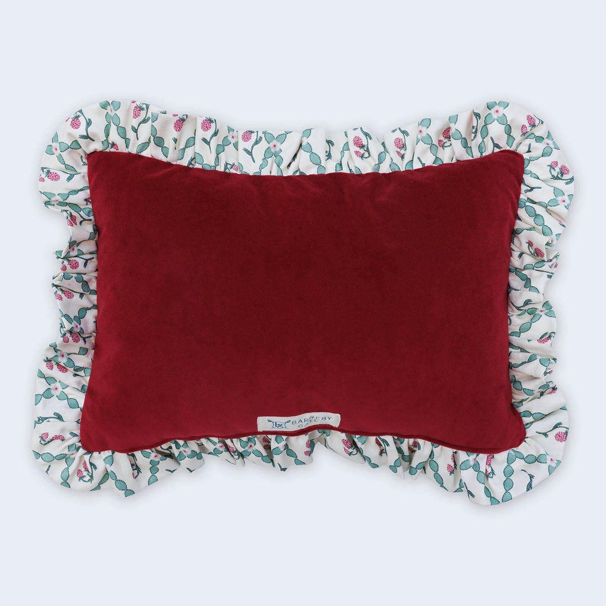 Strawberry Trellis Cushion in Vintage Cream by Barneby Gates