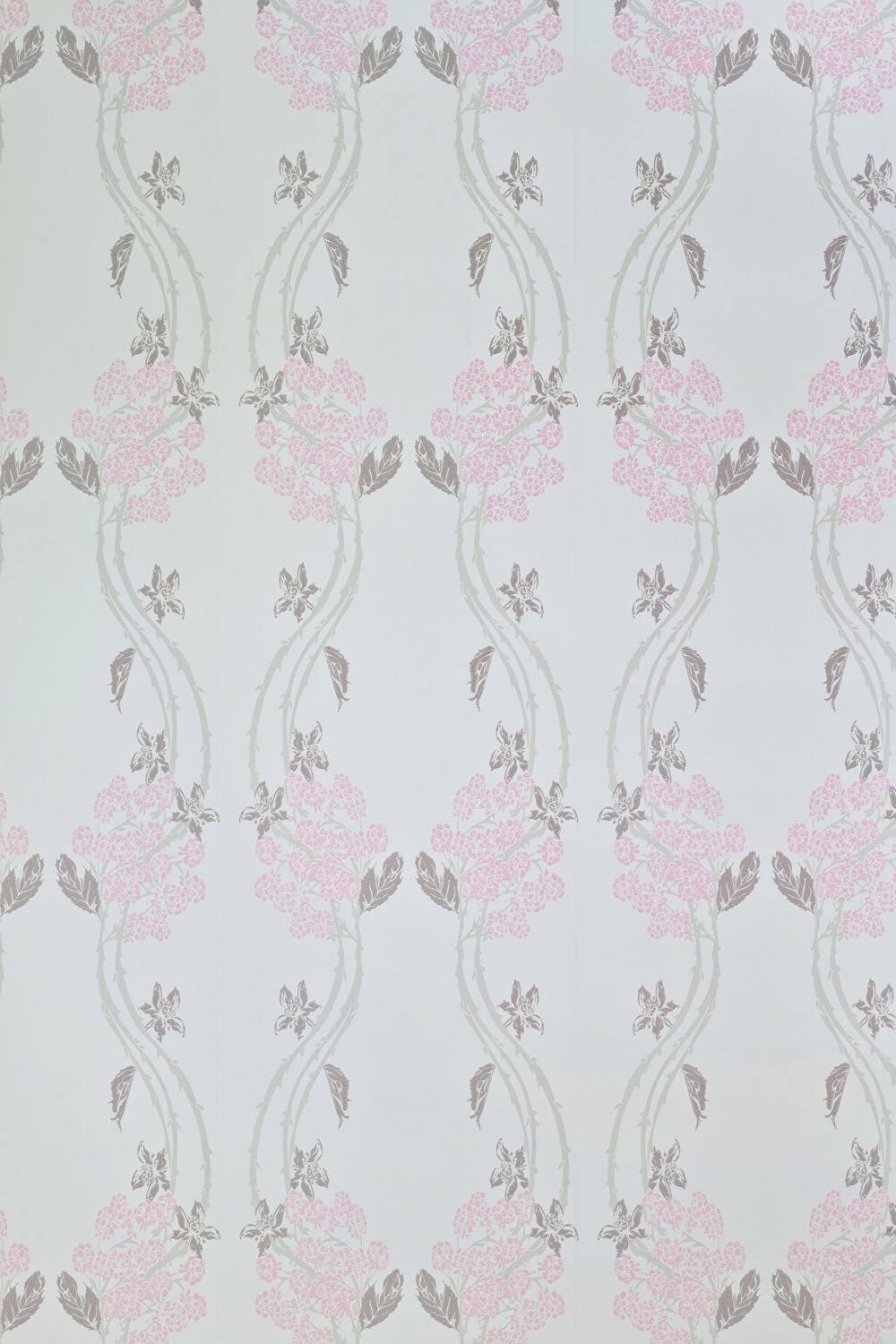Autumn Berry Wallpaper in Vintage Pink by Barneby Gates